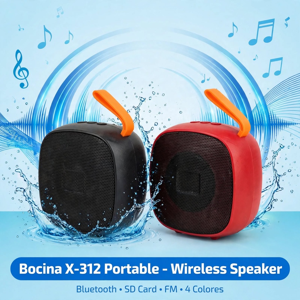 Bocina X-312 Portable - Wireless Speaker