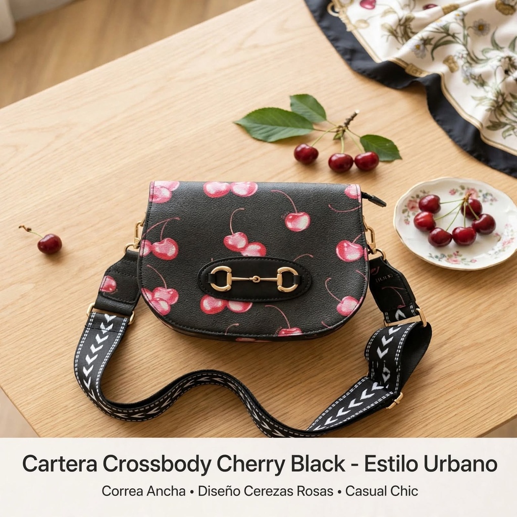 bandolera crossbody urbana.